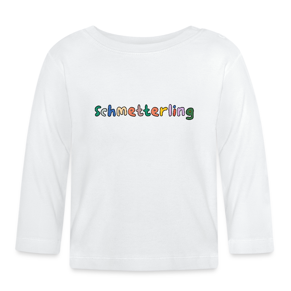Organic long sleeve top - white